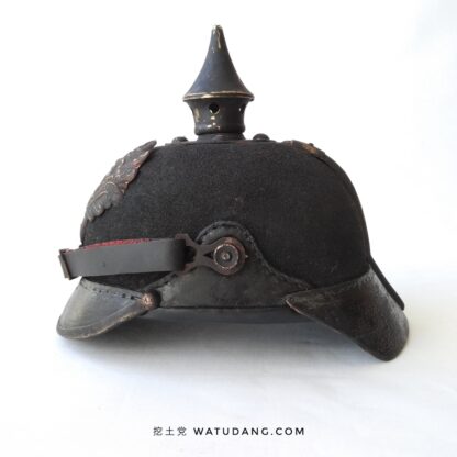 德国一战普鲁士Pickelhaube 士兵钉盔 - 图片 2
