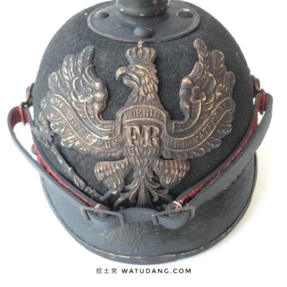 德国一战普鲁士Pickelhaube 士兵钉盔 - 图片 9