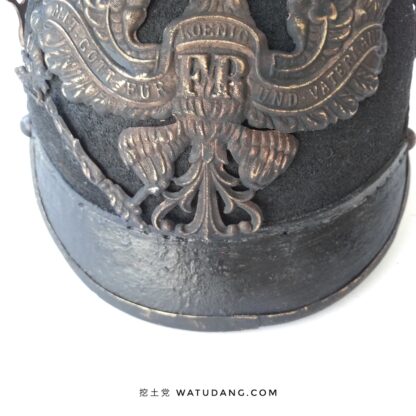 德国一战普鲁士Pickelhaube 士兵钉盔 - 图片 10